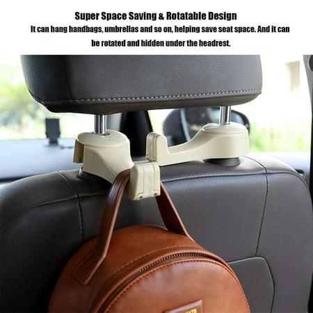 Universal Car Headrest Back Seat Hook 2pcs Seat Hanger Vehicle Organizer HolA.ar